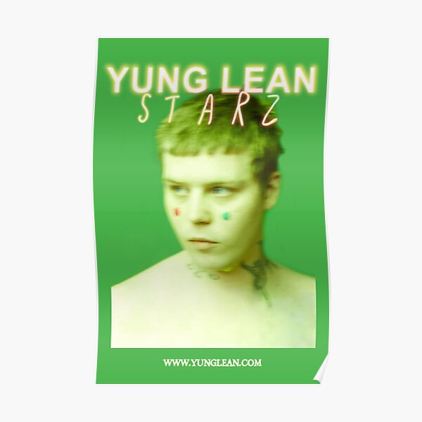 Yung Lean Starz1 Poster RB3101 product Offical yung lean Merch
