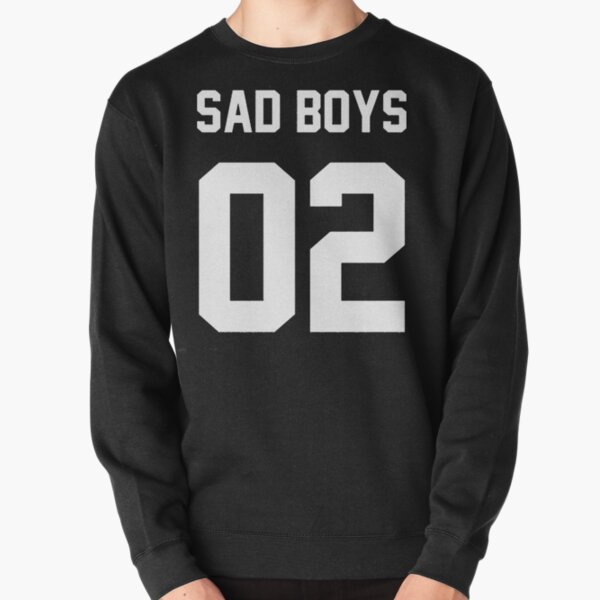 Yung Lean Sad Boys 02 - (white text) Pullover Sweatshirt RB3101 product Offical yung lean Merch