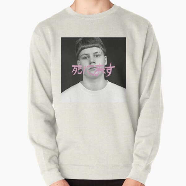 Yung Lean sad handwritten japanese  Pullover Sweatshirt RB3101 product Offical yung lean Merch