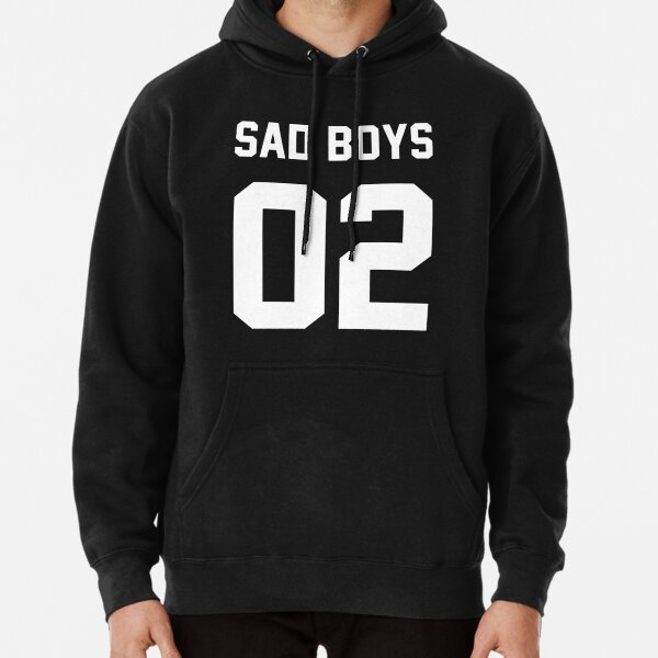 Yung Lean Sad Boys 02 - (white text) Pullover Hoodie RB3101 product Offical yung lean Merch
