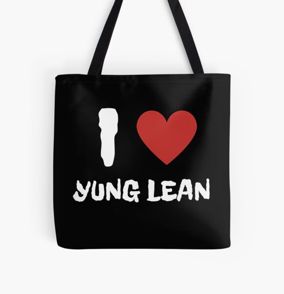 I Heart Yung Lean All Over Print Tote Bag RB3101 product Offical yung lean Merch