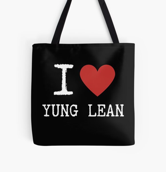 I Heart Yung Lean All Over Print Tote Bag RB3101 product Offical yung lean Merch