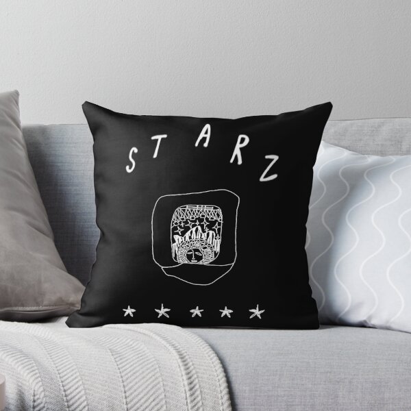 Yung Lean Sadboys STARZ logo Throw Pillow RB3101 product Offical yung lean Merch