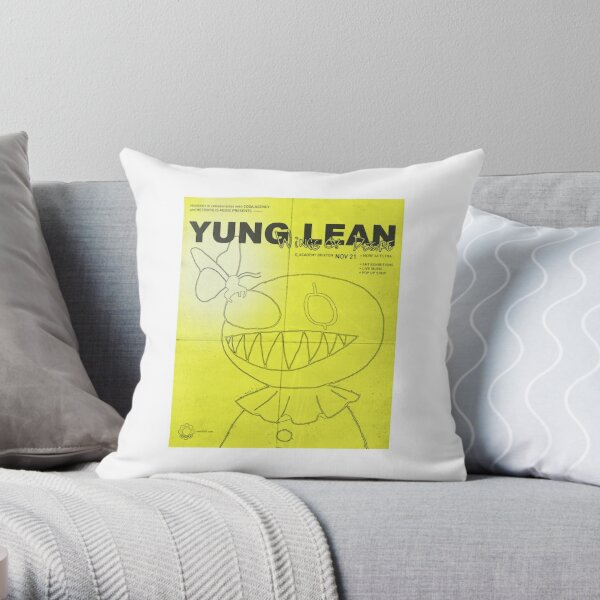 Yung lean merch Throw Pillow RB3101 product Offical yung lean Merch