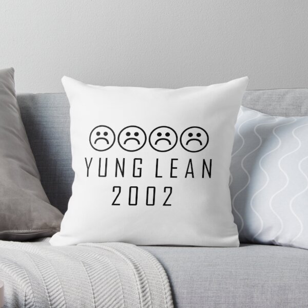 yung lean 2002 Throw Pillow RB3101 product Offical yung lean Merch