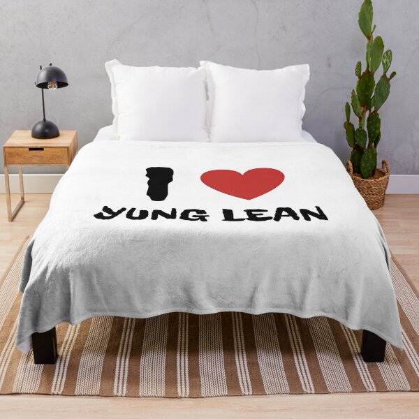 I Heart Yung Lean Throw Blanket RB3101 product Offical yung lean Merch