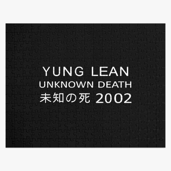 Yung Lean Unknown Death Jigsaw Puzzle RB3101 product Offical yung lean Merch